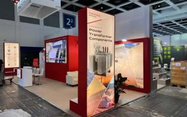 The PANACHE FITTING PRODUCTS booth by Expo Creators US showcased custom displays, turnkey solutions, product shelving, and expo graphics.