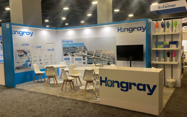 Rental Trade Show Booth Design by Expo Creators - Bharat Iron Syndicate (BIS) Booth Featuring Custom Displays, Turnkey Expo Solutions, and Fabrication Services.