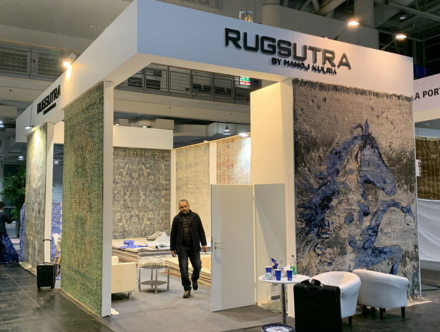 Trade Show Booth Design-expocreators, Expo Booth Design and Graphics Printing - Rug Sutra Booth by Expo Creators, Offering Custom Trade Show Solutions and Branding Displays.